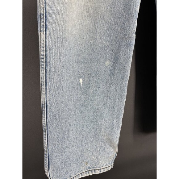 Vintage Harley Davidson Men's Traditional Light Wash Denim Jeans 36 USA Biker - Picture 9 of 16